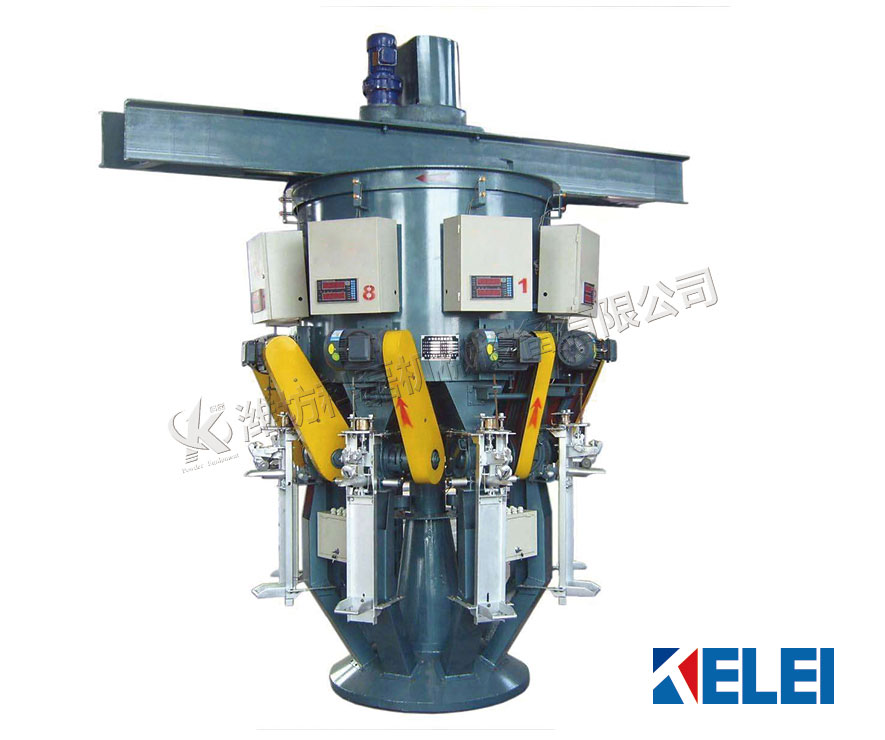 旋(xuan)轉式水(shuǐ)泥包裝(zhuāng)機