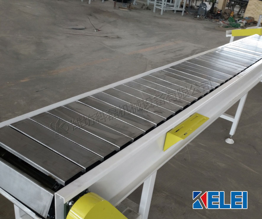 襄(xiāng)阳用裕橡(xiàng)胶制造有(yǒu)限公司鏈(liàn)闆式輸送(sòng)機