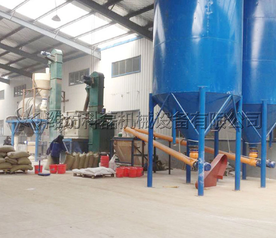 襄阳(yang)用裕橡胶制(zhi)造有限公司(si)幹粉砂漿設(she)備生産實拍(pai) 第1張