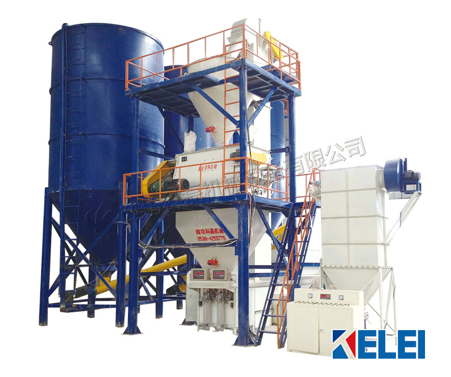 KL-60型自動(dong)幹粉砂(shā)漿生産(chǎn)線