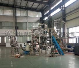 超微氣(qì)流粉碎(suì)機測試(shì)車間