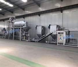 襄阳(yang)用裕橡胶制造(zao)有限公司拆包(bāo)輸送包裝碼垛(duo)生産線客戶現(xian)場實拍